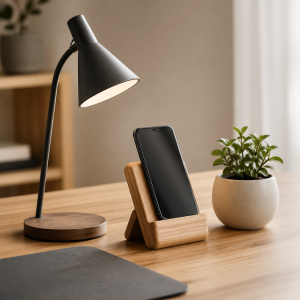 Wooden Phone Stand